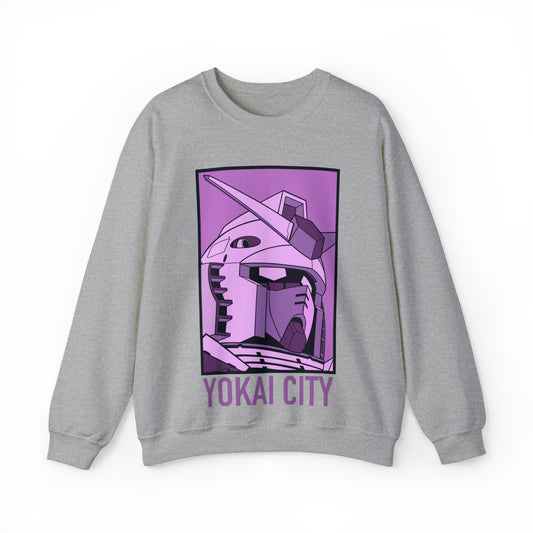 Giant robot light Crewneck Sweatshirt